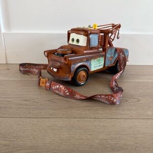 Disney Cars Tow Mater pop corn bucket w/ strap